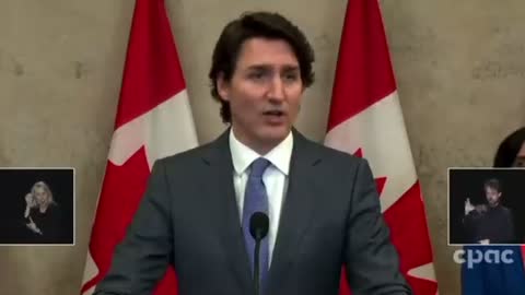 P.M. Trudeau Panicks over Trucker Protest - says its a Small Protest of 50K Truckers