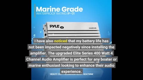 Pyle Hydra Marine #Amplifier - Upgraded Elite Series-Overview