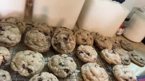 Chocolate 🍫 and Butterscotch Chip Cookies 🍪