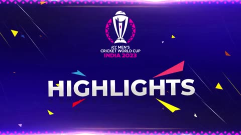 Match Highlights New Zealand 🆚 England ICC Men's World Cup,23