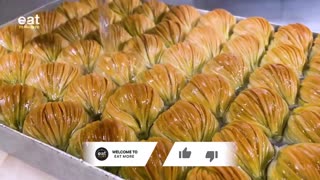 Crunchy Turkish Baklava _ Mussel Baklava