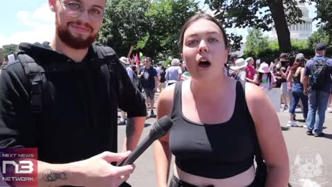 Pro-Abortion Protestor Gets TRUTH NUKED By Simple Question