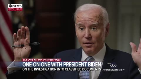 Biden on the classified documents scandal: "There's nothing for me to hide."