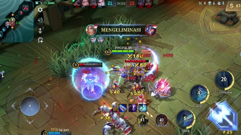 Mobile Legend - Lancelot Tried First Time in Brawl Match