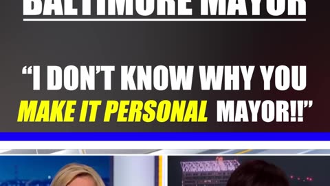 Laura Ingraham obliterates corrupt Baltimore mayor.