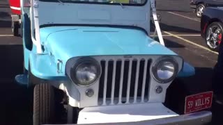 1959 Willy's Jeep DJ3A with Tubby Tug