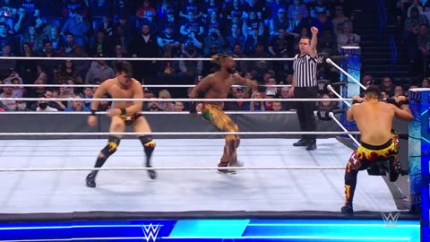 Big E & Kofi Kingston vs. Los Lotharios- SmackDown, Feb. 4, 2022