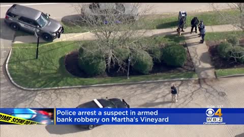 1 arrest made in connection with Martha's Vineyard armed bank robbery