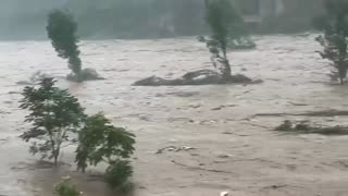 Flooding in Zhuozhou