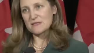 Chrystia Freeland Finally Admits Their Mistake.