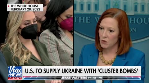 FLASHBACK: White House Press Secretary Said Using Cluster Munitions Was 'War Crime'