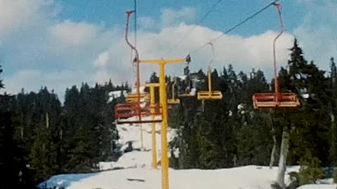 Dec 63 Haney Seymour Mountain Race Cars Skiing lift
