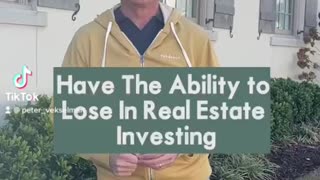 In real estate investing mindset matters