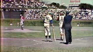 1965-08-19 Cincinnati Reds vs Chicago Cubs