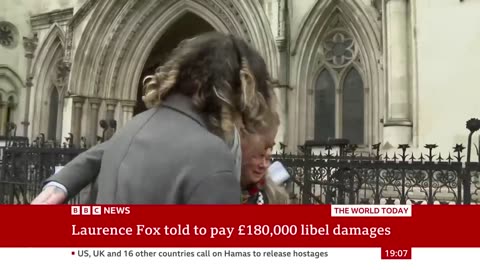 Laurence Fox told to pay £180,000 in libeldamages | BBC News