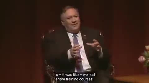 I was the CIA Director and we lied we cheated and we stole -Mike Pompeo (they always tell you)