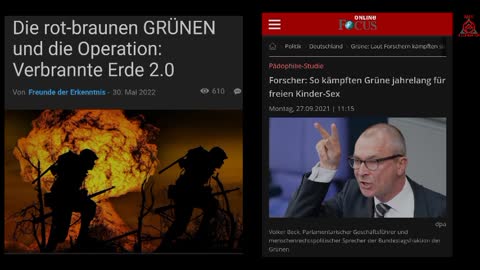 Die rot-braunen GRÜNEN und die Operation Verbrannte Erde 2.0