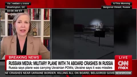 Hear military expert's reaction to Russia's claim about military plane crash
