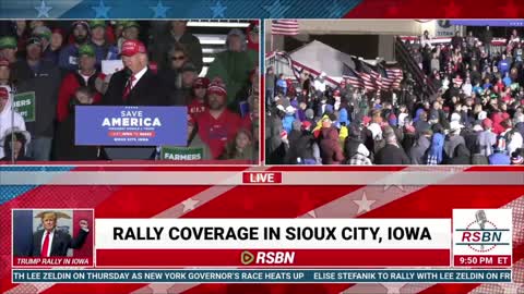 A Nation In Decline The final 17 minutes of the Trump rally in Iowa 11.3.2022
