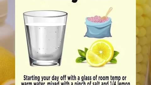 Health benefits of drinking this water every morning before you start your day