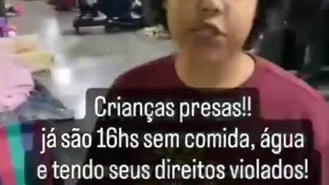 SOS BRASIL Brasilia Campo de Concentração da POLICIA FEDERAL O GRITO dos Inocentes!