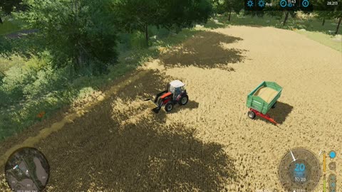 Part 48: Collecting straw | Farming Simulator 22 | Chilliwack map | Timelapse | (1080p60)