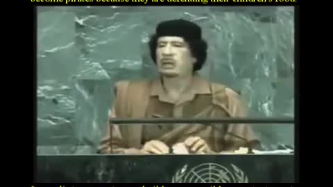 WE CAME, WE SAW. HE DIED -2009 MUAMMAR GADDAFI SPEECH AT UNITED NATIONS GENERAL ASSEMBLY