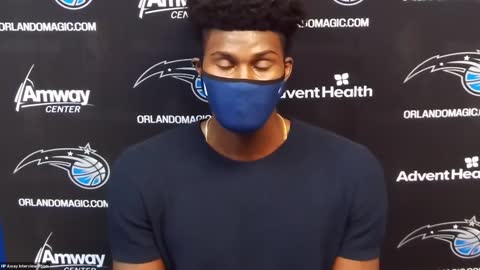 Jonathan Isaac explains decision to stand for anthem..