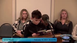 11-Year-Old Blasts School Board Over Inappropriate Book In Middle School Library