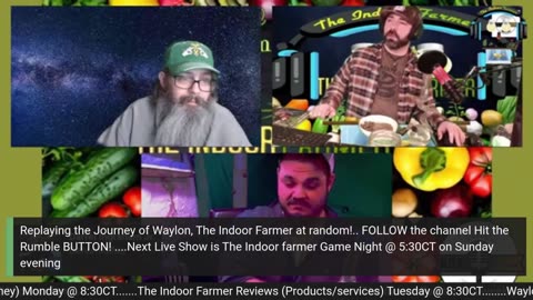 Mcabee's Live Market 24/7: Presented by Waylon, The Indoor Farmer. Veteran Pushing Sustainability