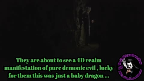 ★ REAL LIFE REPTILIAN BABY DRAGON, CAUGHT ON VIDEO BY DARK CAVE EXPLORERS! (GREAT CAPTURE)