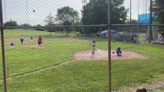 The All Star game. (Little League baseball game)