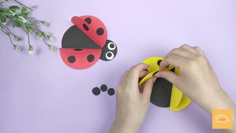 Ladybug From Paper In Just 8 Minutes | DIY Az Craft