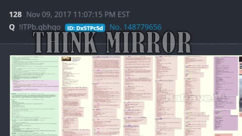 Think Mirror! The Deep State is caught because the[Y]'re prosecution