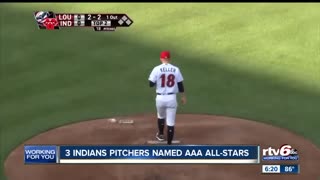 June 27, 2019 - Three Indianapolis Indians Pitchers Named to AAA All-Star Team