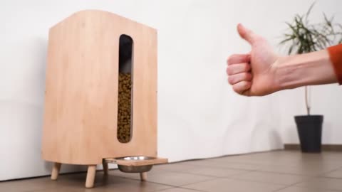 Handmade Dog Food Dispenser: A Smart Solution for Meal Control