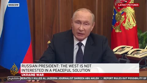 Putin Speech about mobilizing SMO