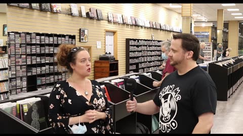 SPIN ME ROUND RECORDS, Easton PA Massive Record Store - Owner Stephanie Nagy Interview