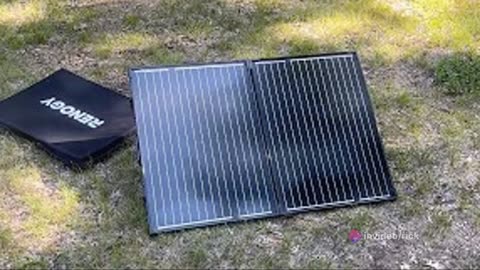 Harness the Sun - Renogy 100W Solar Suitcase Panel