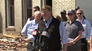 Mississippi officials give briefing after deadly tornado - March 26, 2023