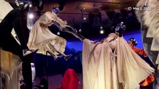 Jill Biden visits the Met's costume institute exhibit