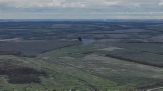 Rare footage of MANPADS missile hitting a Ukrainian military multipurpose Mi-8 helicopter