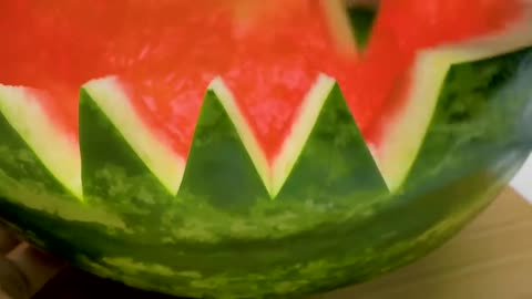 Easy Watermelon Treats And Watermelon Juice Dispenser-9