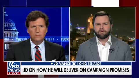 JD Vance tells Tucker- It's time for Republicans to get victories