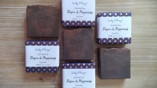 Desire & Happiness Cold Process Soap - Fragrance Discoloration