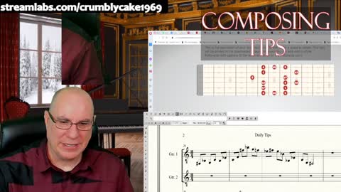Composing for Classical Guitar Daily Tips: F Blues Scale Pattern 1