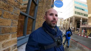 Vlog before walking to London Brodge 8th Nov 2022