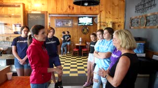 First Lady Casey DeSantis Visits Hogbody's