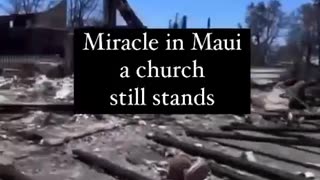 Maui Miracle ~ A Church Still Stands