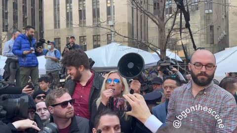 MTG GOES OFF In Manhattan Ahead Of President Trump’s Arraignment